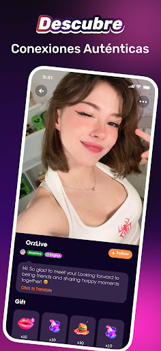 Captura de pantalla de Orz Live - Video Chat Online