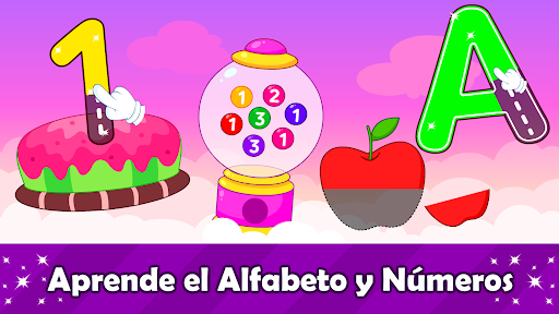 Captura de pantalla de Juegos unicornio de 2-4 años