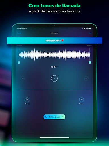 Captura de pantalla de Garage Ringtones