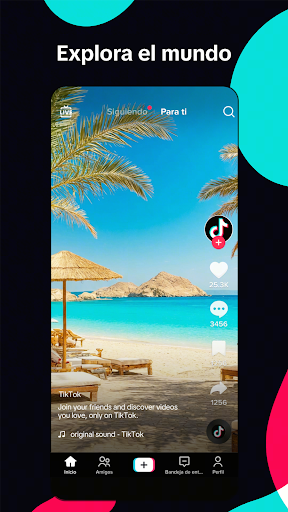 Captura de pantalla de TikTok