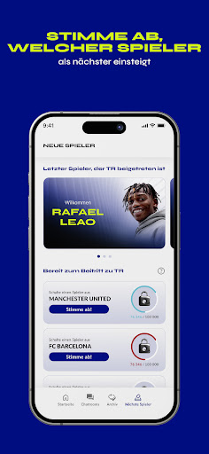TR - Chat mit Fußballstars Screenshot