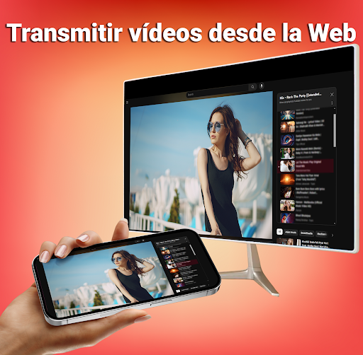 Captura de pantalla de Transmitir a la Televisión App
