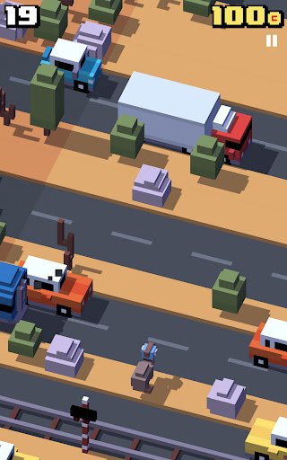 Captura de pantalla de Crossy Road