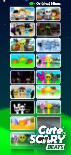 Cute vs Scary Beats™ 2 Sprunki Screenshot