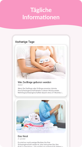 Schwangerschaft Kalender Screenshot