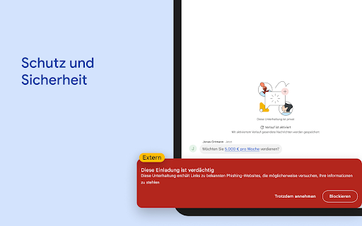 Google Chat Screenshot
