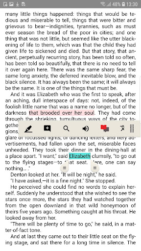 Captura de pantalla de PocketBook libro
