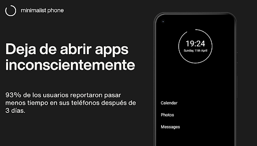 Captura de pantalla de minimalist phone Detox Digital