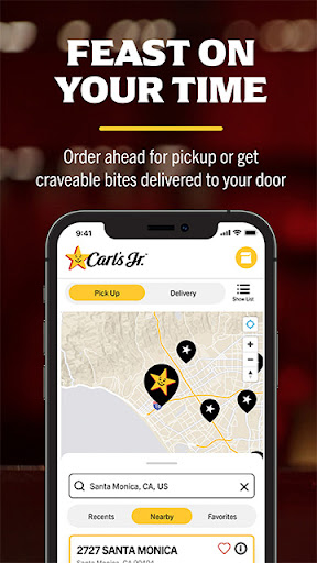 Captura de pantalla de Carl's Jr.®