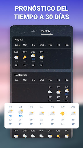 Captura de pantalla de El Tiempo 15 Días - Weather