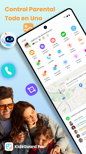 Captura de pantalla de KidsGuard Pro -Monitoreo Tel