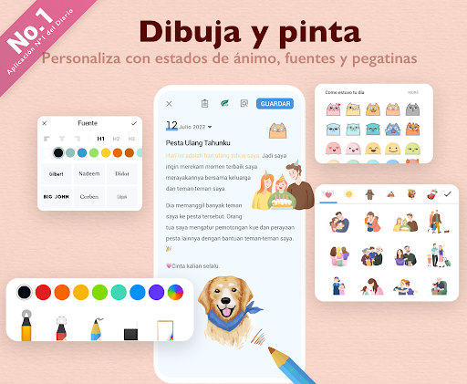 Captura de pantalla de Mi Diario - Diario Personal
