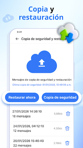Captura de pantalla de Messages - Mensajes, SMS