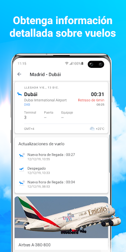 Captura de pantalla de Aviones en Vivo - Radar aéreo
