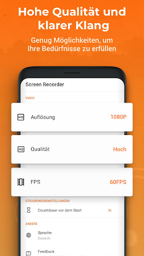 Bildschirmaufnahme - XRecorder Screenshot