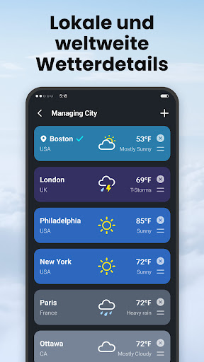 Local Weather:Live-Vorhersage Screenshot