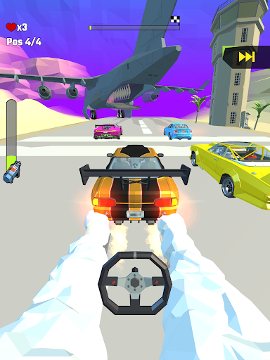 Captura de pantalla de Crazy Rush 3D - A correr