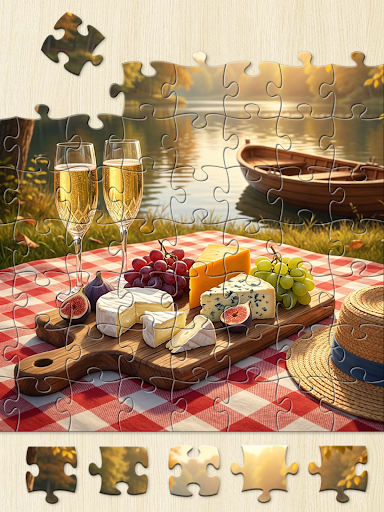 Slow Living Jigsaw Puzzle game screenshot