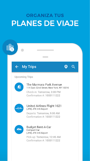 Captura de pantalla de Priceline - Hoteles y Vuelos