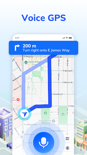 Captura de pantalla de GPS Navegador de voz