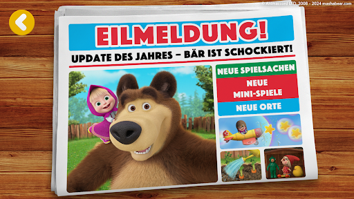 Mascha und der Bär: Tamagotchi Screenshot