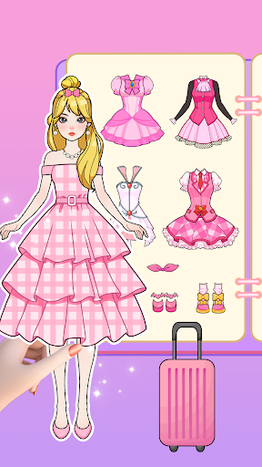 Captura de pantalla de Paper Doll Diary: Dress Up DIY