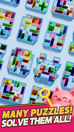 Drop Kitty : Color Puzzle screenshot