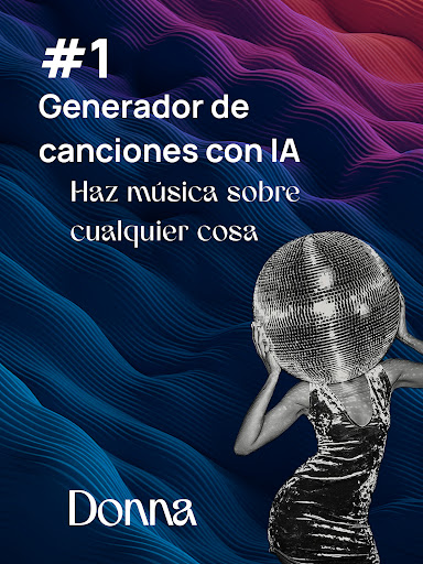Captura de pantalla de Donna IA Generador de Música