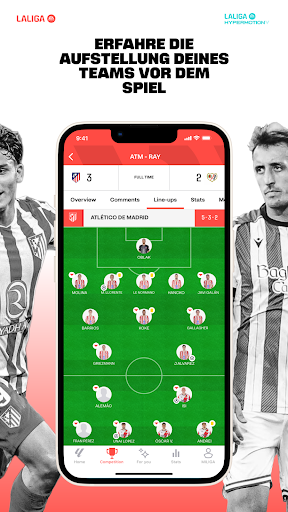 Offizielle LALIGA App 2025/26 Screenshot