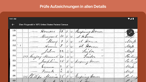 Ancestry: Familie und DNA Screenshot