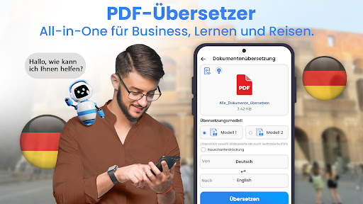 Alle Übersetzen Foto, PDF, DOC Screenshot