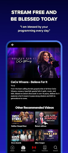 TBN+ Christliches Streaming Screenshot
