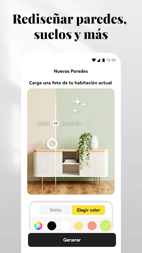 Captura de pantalla de Diseño de casa IA - DecAI™