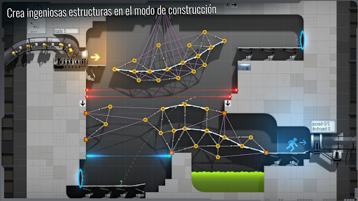 Captura de pantalla de Bridge Constructor Portal