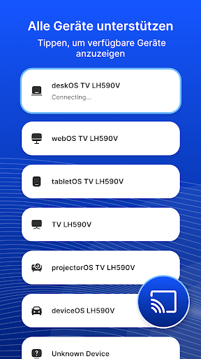 Bildschirm spiegeln-USB & WLAN Screenshot