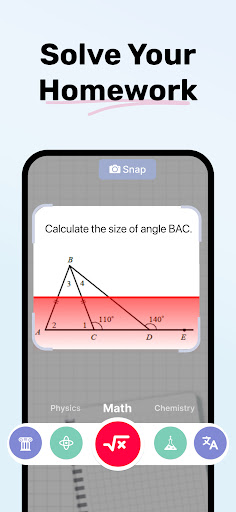 Homework AI - Math & Essay App screenshot