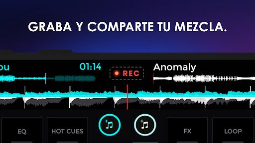 Captura de pantalla de edjing Mix Mezclador Música DJ