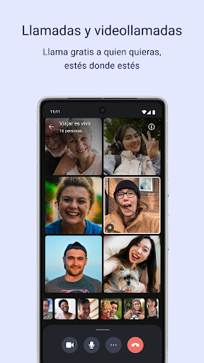Captura de pantalla de Signal - Mensajería privada