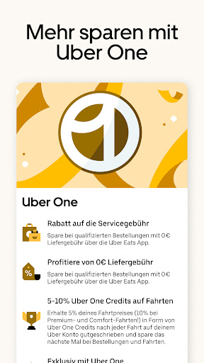 Uber - Deine Fahrt auf Abruf Screenshot