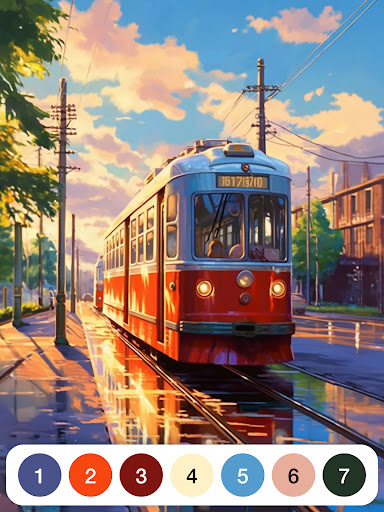 Captura de pantalla de Pintar Por Números Colorear