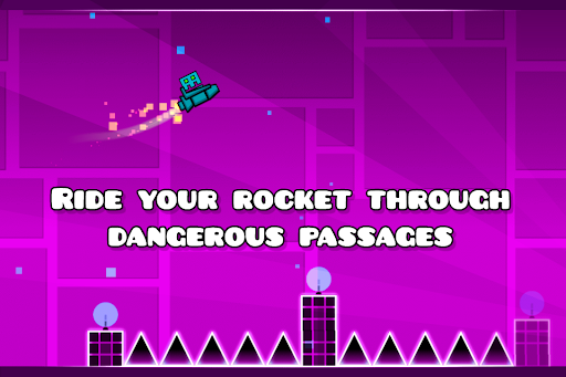 Captura de pantalla de Geometry Dash Lite