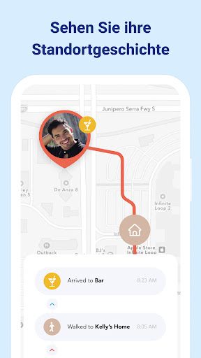 Handy finden: Familien-Locator Screenshot
