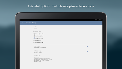 TurboScan™ Pro: PDF scanner screenshot