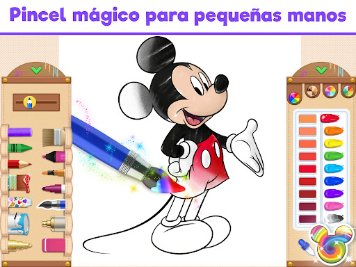 Captura de pantalla de Disney Mundo Colorido