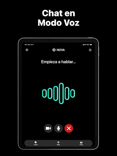 Captura de pantalla de Chatbot IA Español - Nova