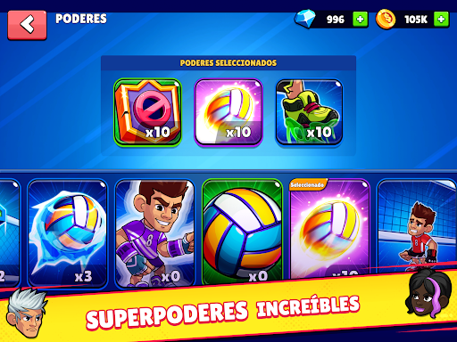 Captura de pantalla de Volleyball Arena