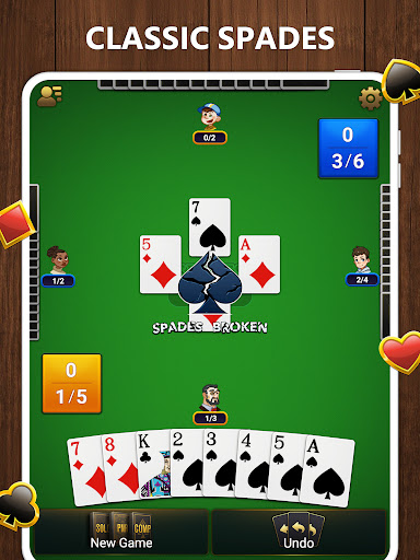 Captura de pantalla de Spades Solitaire - Card Games