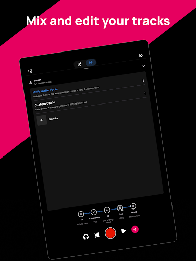 Voloco: Auto Vocal Tune Studio screenshot