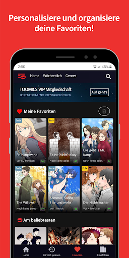 Toomics - Lies Premium Comics Screenshot
