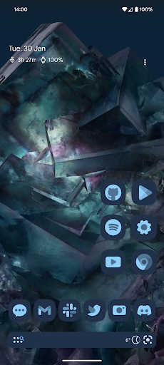 Captura de pantalla de Nova Launcher